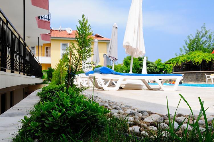 Las Palmeras Hotel Çamyuva Exteriör bild